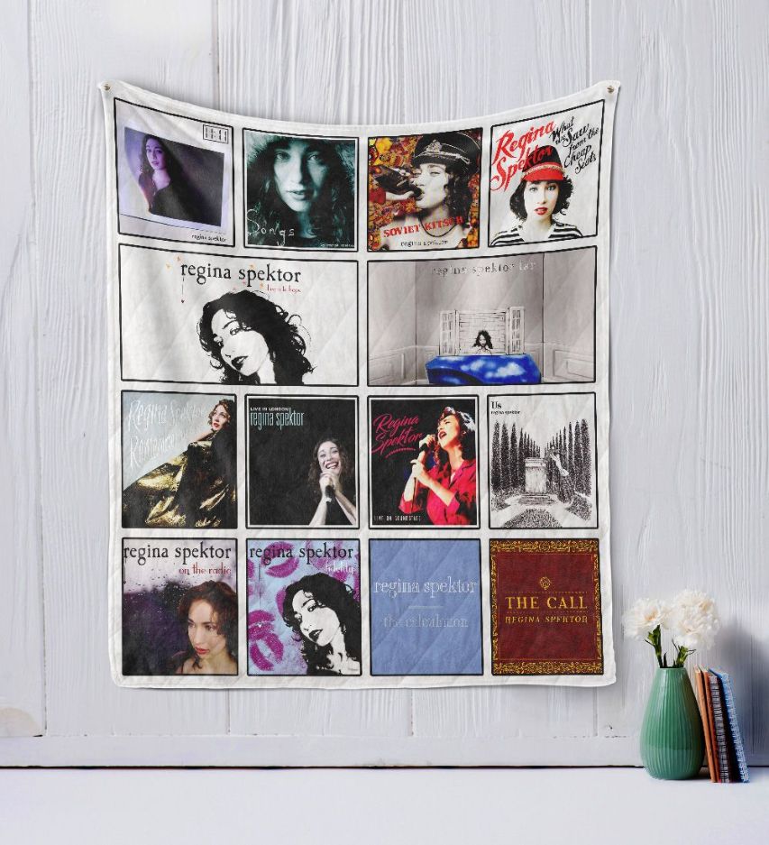 Regina Spektor Collection Quilt Blanket for Music Lovers