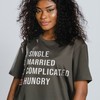 Relationship Status Tees: Funny Single Quotes, Married-Divorced Jokes, and Waiting for a Miracle Humor