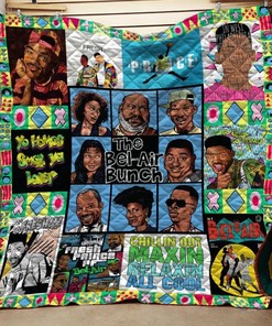 Relive The Magic Of Fresh Prince Of Bel Air With This Quilt Bedding Set
