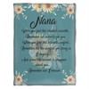 Remember Our Embrace- To My Grandma Fleece Quilt Bedding Set For Grandparents From Granddaughter For Grandson.
