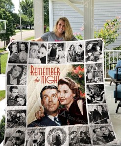 Remember the Night Quilt Blanket - Keep Warm with This Classic Holiday Movie Tribute