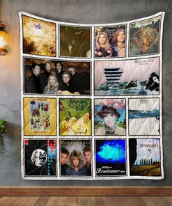 Renaissance Album Covers Artistic Quilt Blanket
