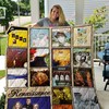 Renaissance Albums Vintage Quilt Blanket for Classical Music Fans