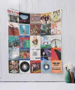 Reo Speedwagon fans, show off your love for the band with this quilt blanket