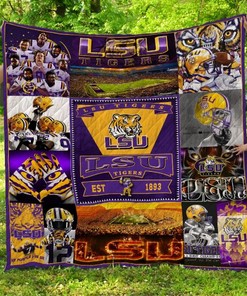 Rep Your Team With This LSU Tigers Quilt Blanket