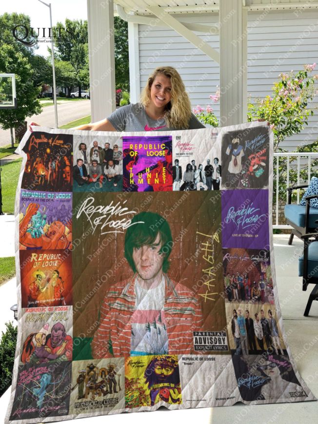 Republic Of Loose Albums Quilt Bedding Set for Fans