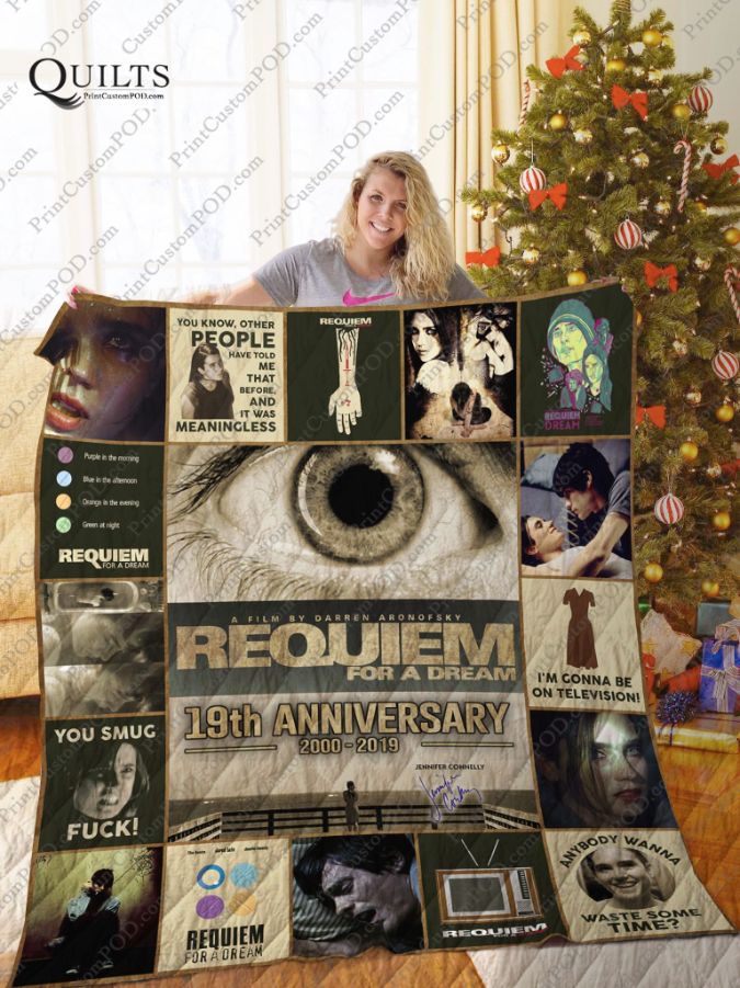 Requiem For A Dream Quilt Blanket for Movie Fans