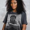Retro Adam Driver Tee | Vintage Art T-Shirt with Rey, Daisy Ridley and Sith designs