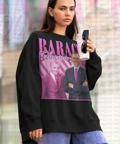 Retro Barack Obama Shirt, 90s Vintage Homage Tee, American President Politician Top, Obama Supporter Clothing