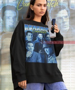 Retro Benedict Cumberbatch Sweatshirt, Imitation Gift Tee, Strange 90s Sweater, Enigma Merchandise, Movie Star Shirt