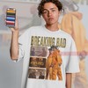 Retro Breaking Bad Fan T-shirt - Walter White T-shirt with Saul & Mike