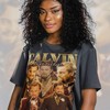 Retro Calvin Candie Django Unchained Homage T-Shirt with Leonardo DiCaprio for Men