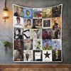 Retro David Bowie Love Album Quilt Bedding Set for Fans