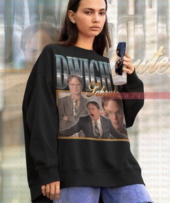 Retro Dwight Schrute Sweatshirt - Movie Shirts for Boys and Fans Gifts
