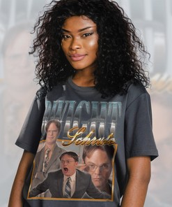 Retro Dwight Schrute The Office Shirt - Classic Movie T-Shirts for Men