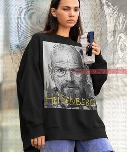 Retro HEISENBERG WALTER WHITE Sweatshirt for Men - Breaking Bad Shirt