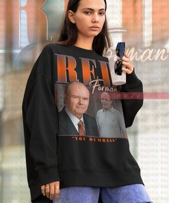 Retro Red Forman Sweatshirt, Vintage 70s Sweater for Classic Movie Lovers
