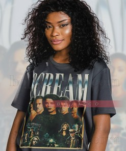 Retro Scary Movie Sweatshirt - BILLY LOOMIS, Sidney, Stu Matcher & Classic Horror Film Kill3r Fan Tee