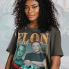 Retro T-shirt - Billionaire Shirt, Elon Musk Tee, Triangle 69 420 Design Car Shirt for Movie Fans