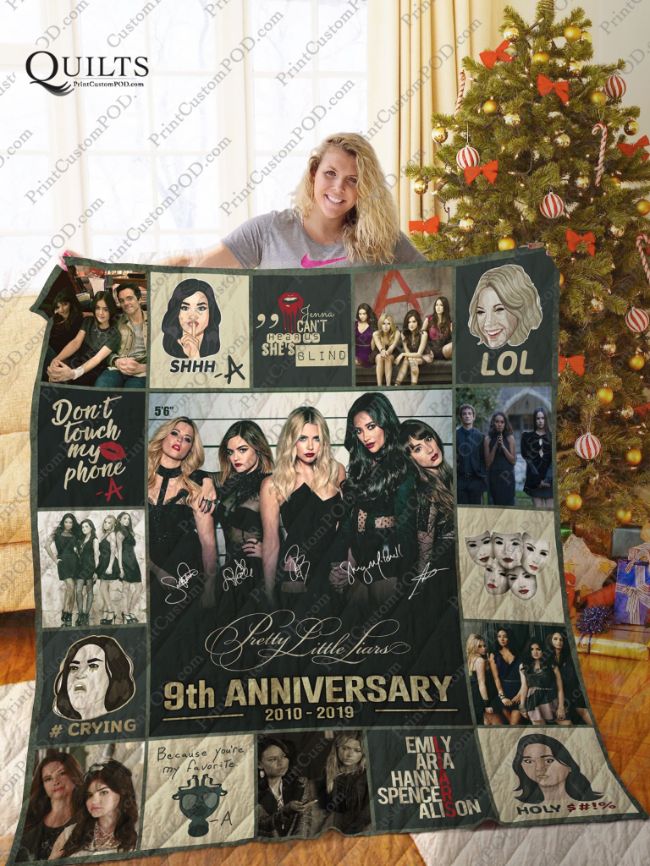 Revisit The Mysterious World Of Pretty Little Liar 9th Anni Collection Quilt Blanket