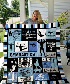 Rhythmic Gymnastics Is Feeling You Can't Explain Quilt Blanket perfect for Girls Quilt Bedding Set