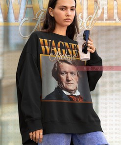 Richard Wagner Sweatshirt, Featuring German Composer Design, Perfect for Classical Music Fans