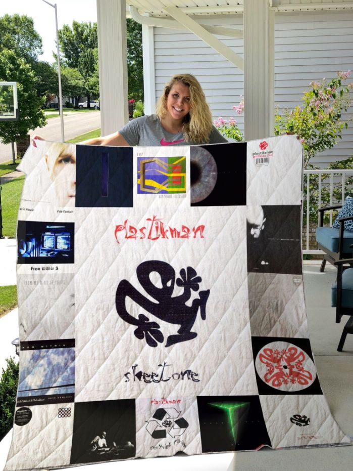 Richie Hawtin Albums Ver 17 Quilt Bedding Set - A Must-Have for Techno Fans