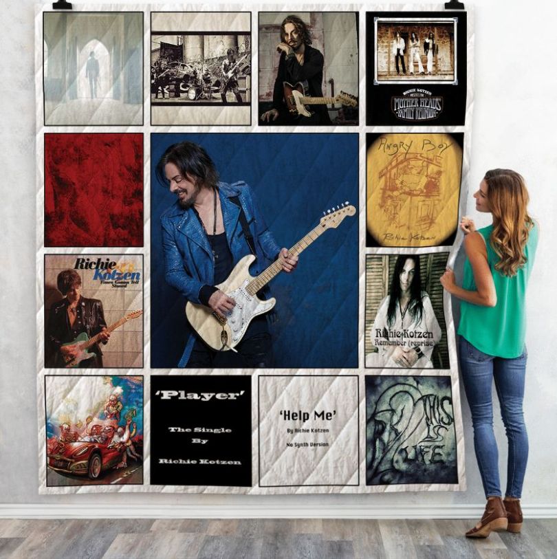Richie Kotzen Throws Ver 13 Quilt Bedding Set