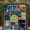 Rick & Morty's Out of This World Quilt Blanket for Fans