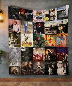 Ricky Skaggs' Classic Album Covers Quilt Blanket for Fans