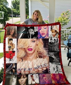 Rihanna Style 2 Quilt Bedding Set for Girls