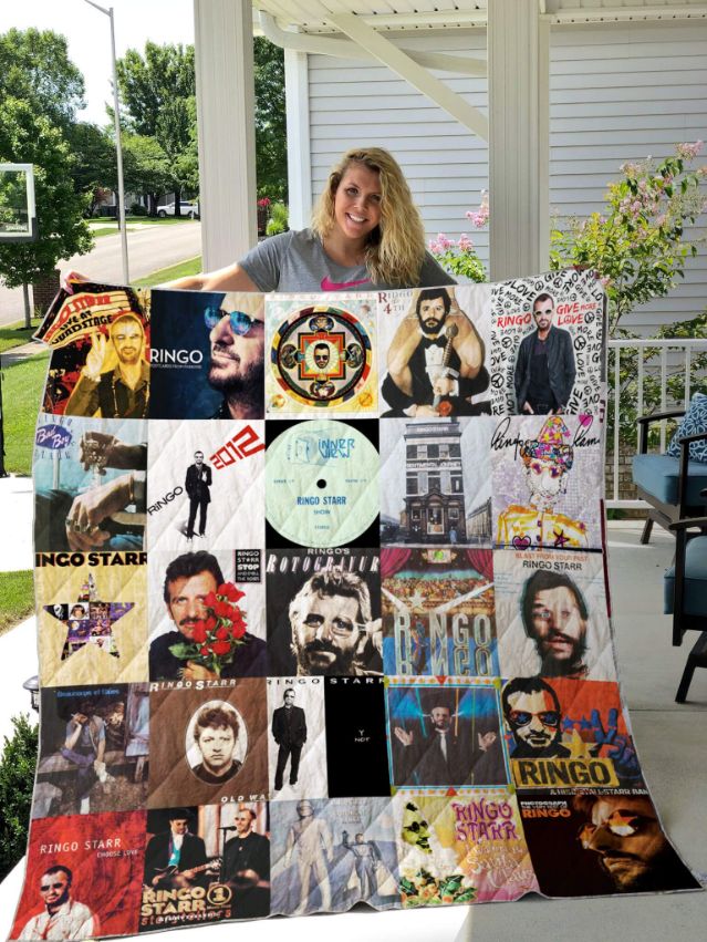 Ringo Starr Fans Ver Collection Quilt Bedding Set