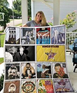 Ringo Starr Quilt Blanket for Beatles Fans