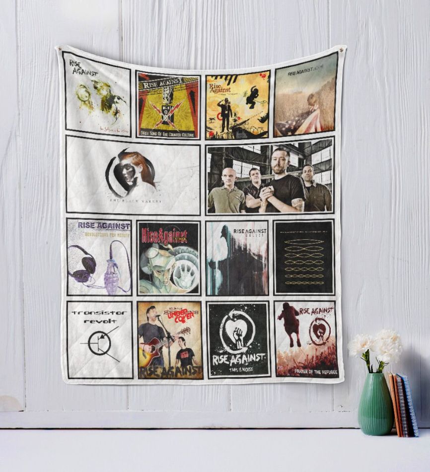 Rise Against Quilt Blanket with Bed Set Twin