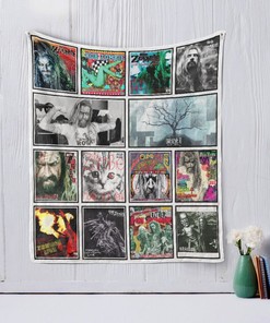 Rob Zombie Collection Quilt Bedding Set with Bed Set Cute, Perfect Gifts for Fans