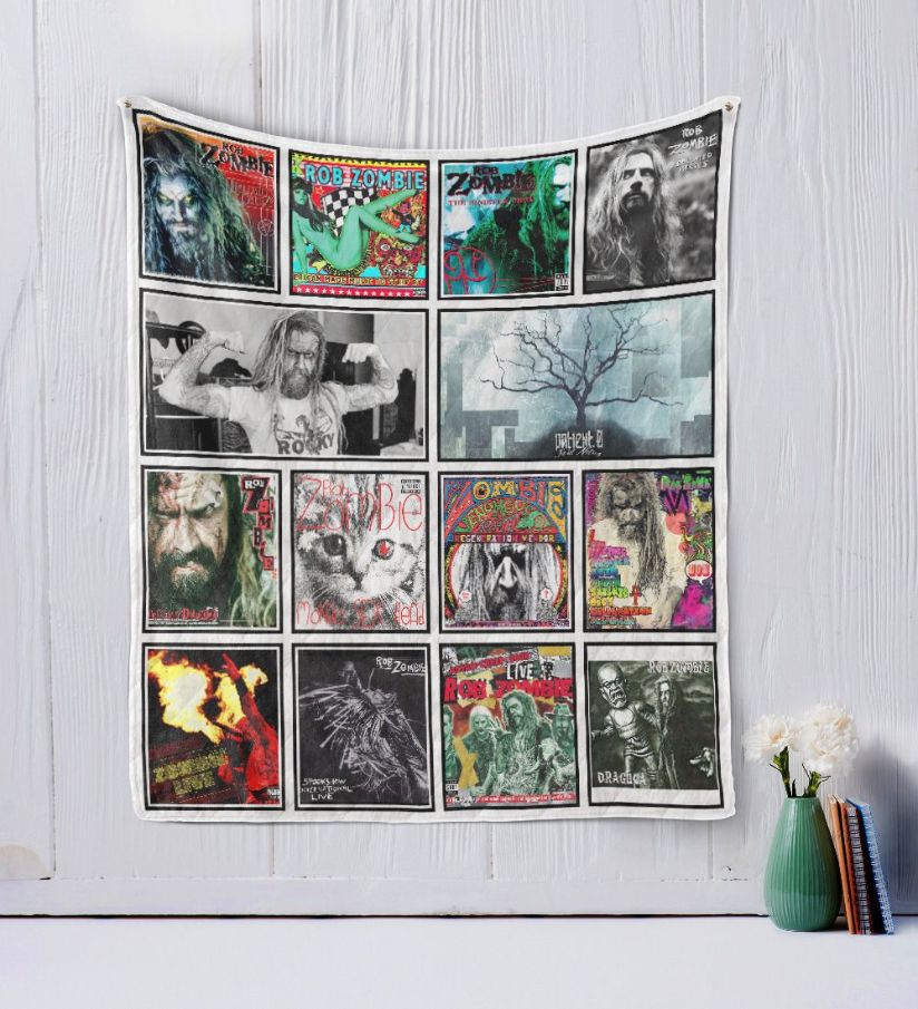 Rob Zombie Collection Quilt Bedding Set with Bed Set Cute, Perfect Gifts for Fans