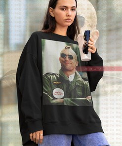 Robert De Niro Sweatshirt | Taxi Homage Sweater | Robert De Niro Driver Fan Tee | Travis Quote | Movie Fans Gifts