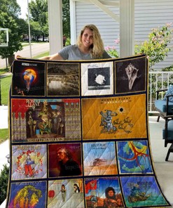 Robert Plant Fans Collection Quilt Blanket with Unique Design and Comfortable Material