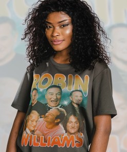 Robin Williams Tribute Tee for Women | Good Will Hunting 90s Retro Shirt