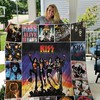 Rock Kiss Alive II Collection Quilt Bedding Set for Music Fans