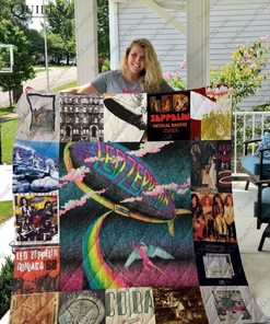 Rock Led Zeppelin Collection Quilt Bedding Set - A Must-Have For Fans Of The Band