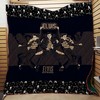 Rock N Roll Elvis Presley Collection Quilt Blanket with Bed Set Twin