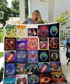 Rock Your Journey with Fans of Music Quilt Blanket