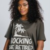 Rocking The Retired Life Tee for Women | Retirement Gift Shirt