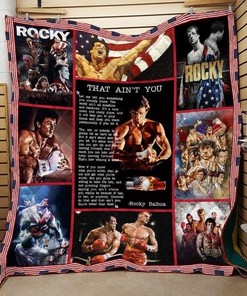 Rocky Balboa 3d Quilt Bedding Set - Perfect for Fans of the Famous Boxer and Movie Series