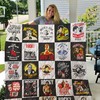 Rocky Balboa fans, grab this quilt blanket featuring the famed boxer