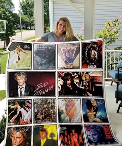Rod Stewart fans, don't miss out on this beautiful quilt blanket