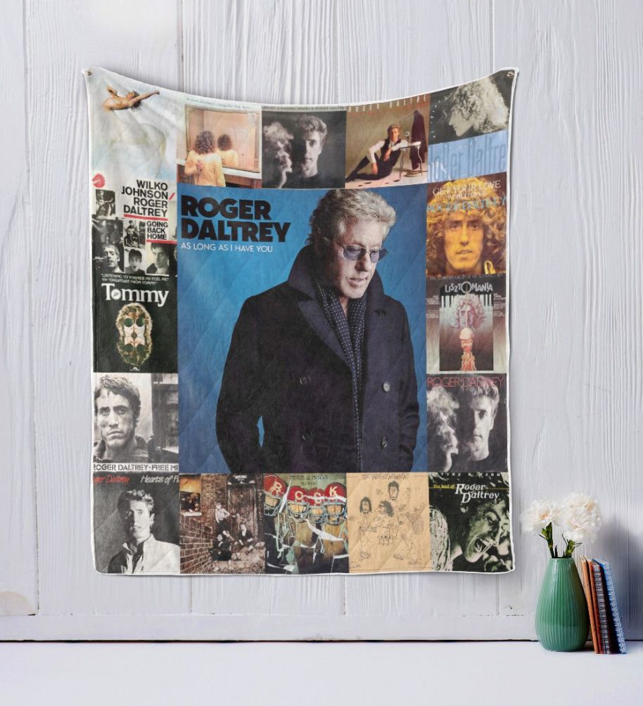 Roger Daltrey Quilt Blanket - Ideal for Fans of Roger Daltrey