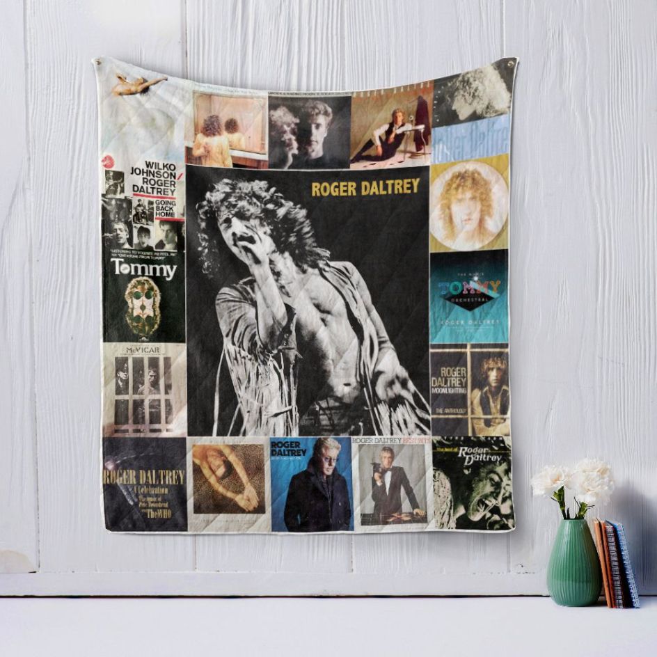 Roger Daltrey Style 2 The Who Music Quilt Bedding Set