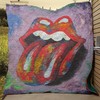 Rolling Stones Quilt Blanket - Celebrate the music of Rolling Stones with this stylish quilt blanket